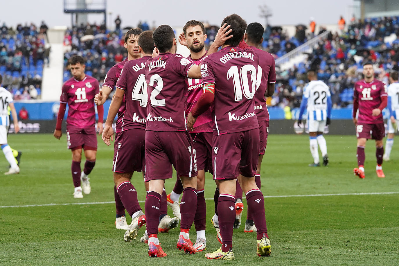 Fotos: Las mejores imágenes del Leganés-Real Sociedad de Copa del Rey