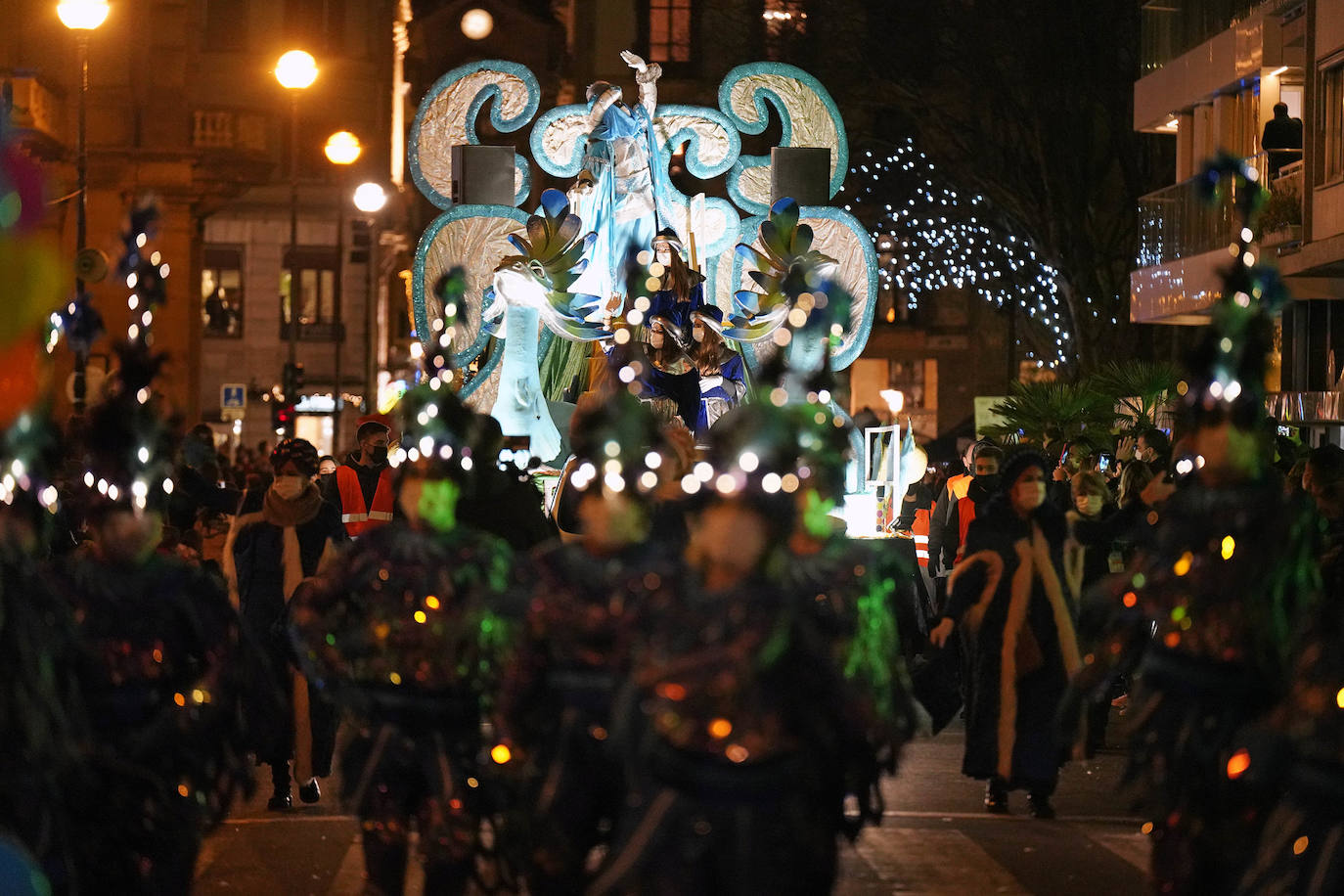 Fotos: El paso de los Reyes Magos por San Sebastián