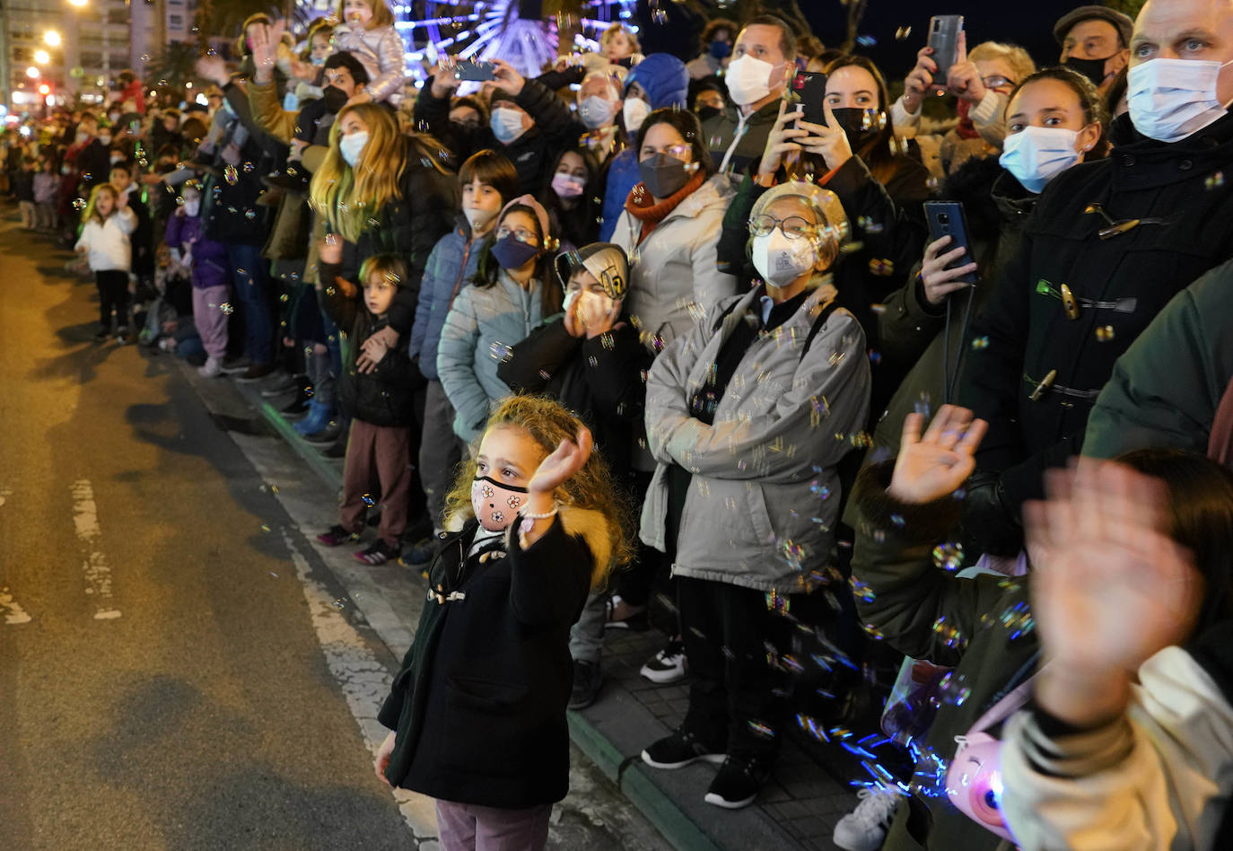 Fotos: El paso de los Reyes Magos por San Sebastián