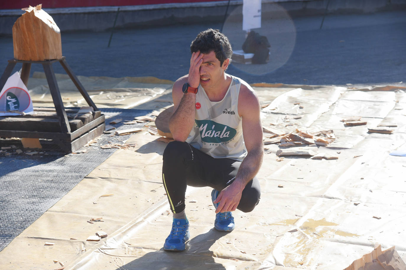 Fotos: Ugaitz Mugertza se hace con la txapela en la primera edición del Euskal Duatloia