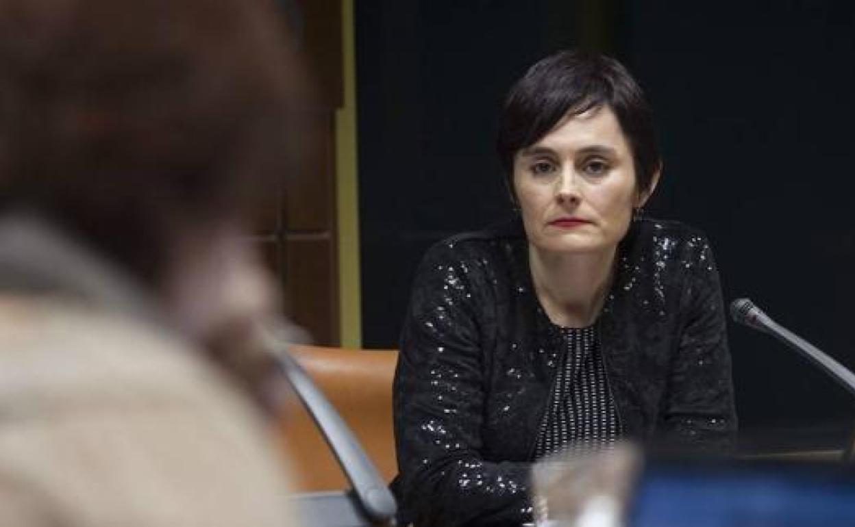 La secretaria general de LAB, Garbiñe Aranburu.