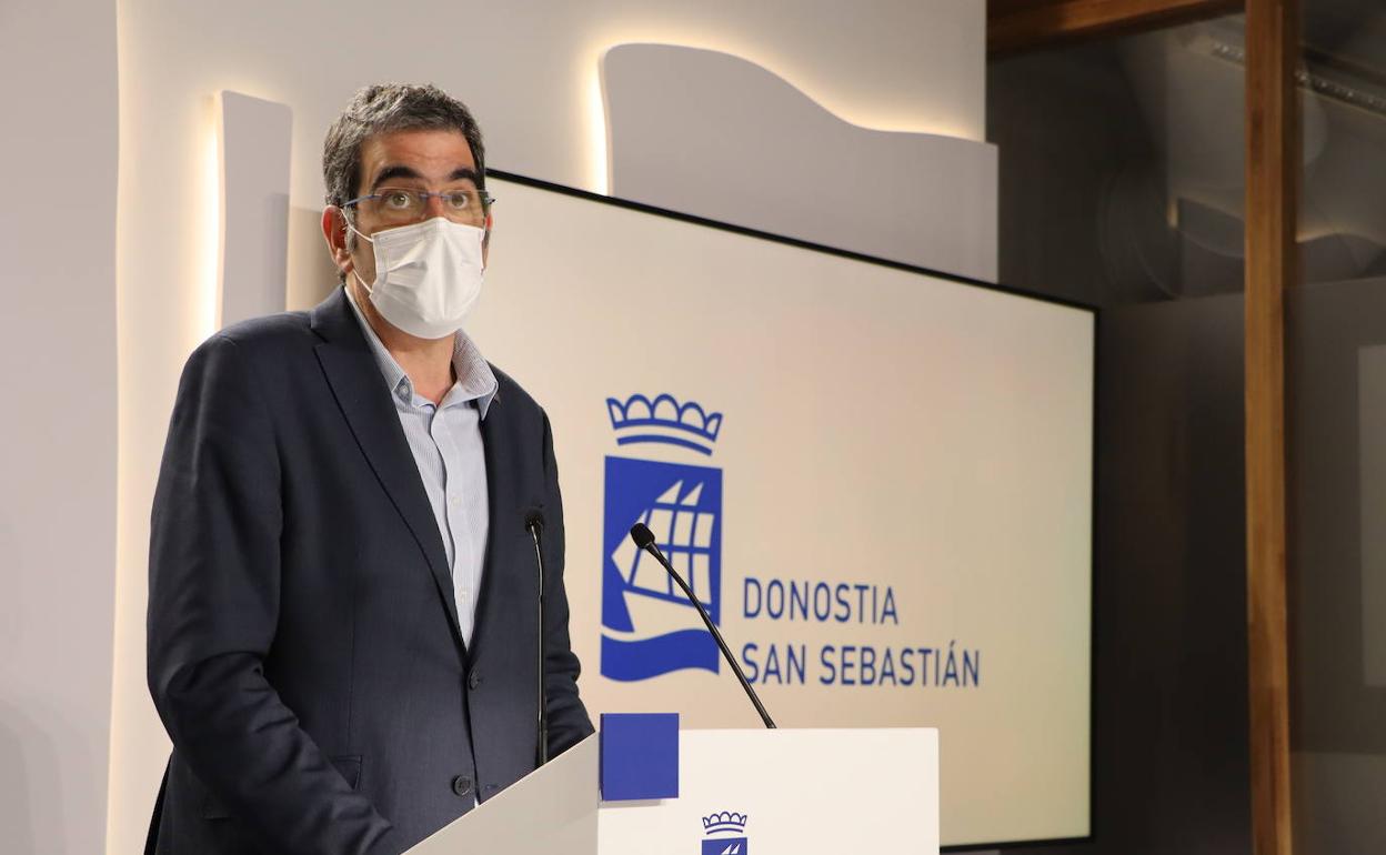 Eneko Goia asegura que estarán «vigilantes» para que se cumplan las normas el Día de San Sebastián. 