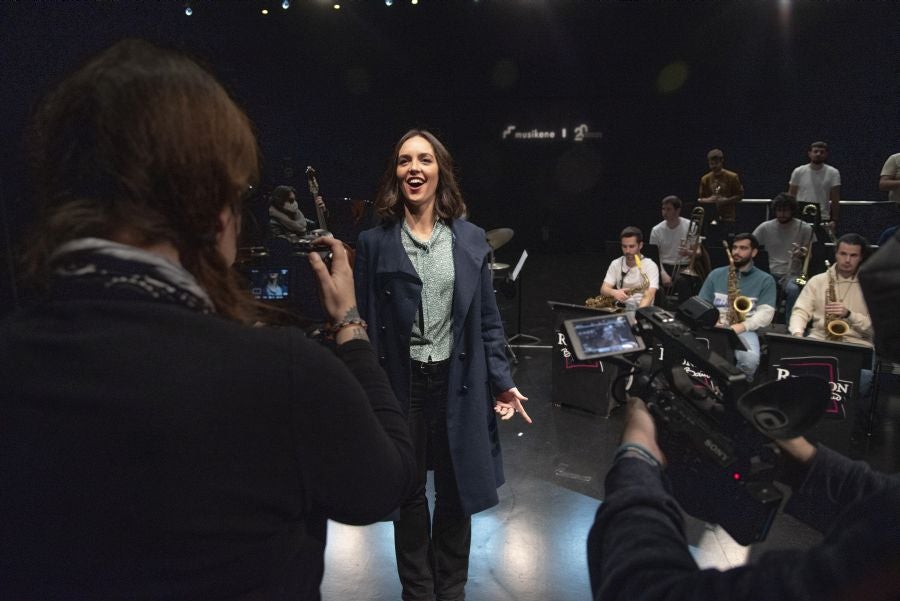 Fotos: Los alumnos de Musikene ‘rejuvenecen’ la marcha de Sarriegi