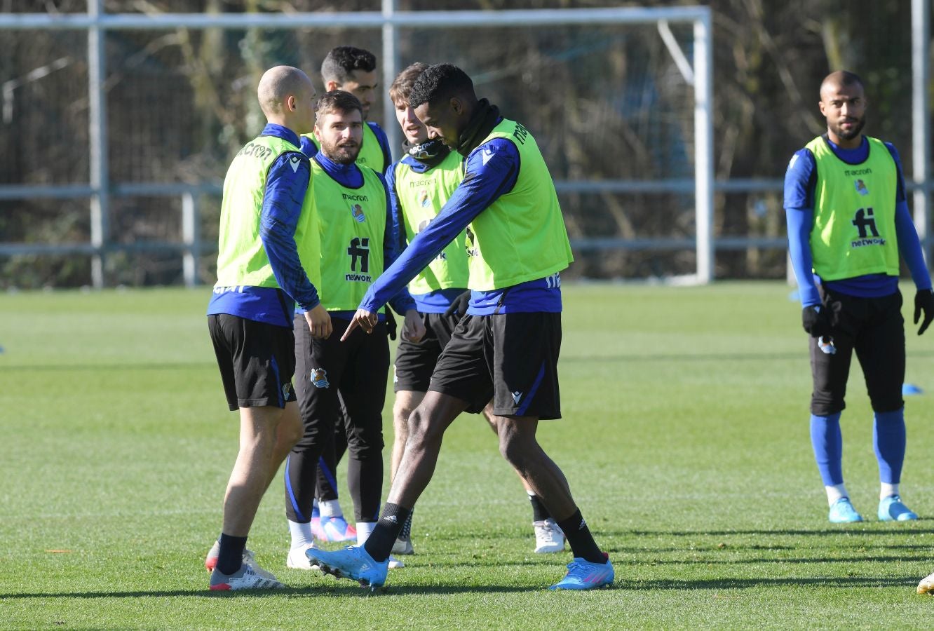 Fotos: Última sesión antes de recibir al Getafe