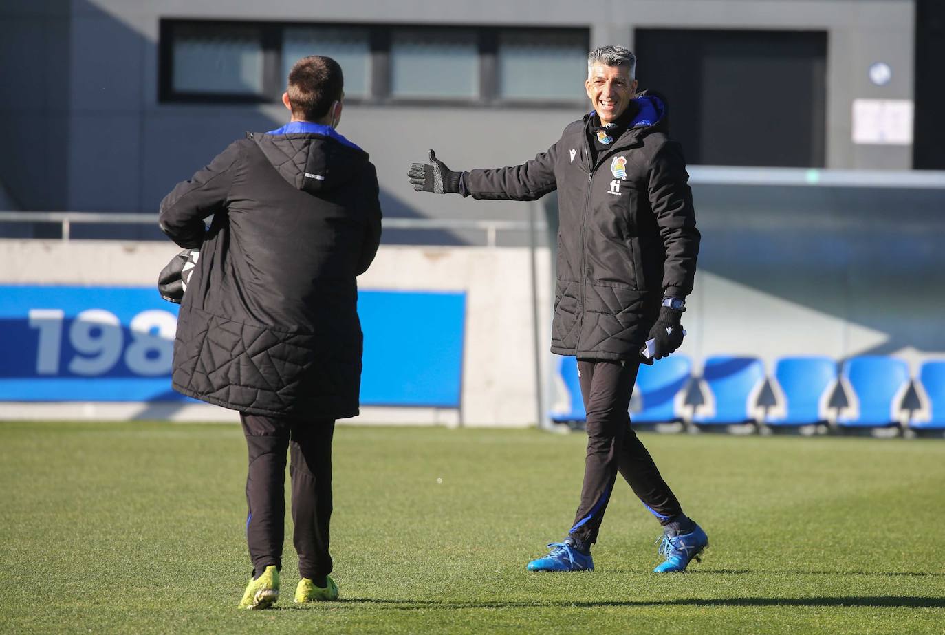 Fotos: La Real, sin Merino, Oyarzabal y Silva hoy en Zubieta