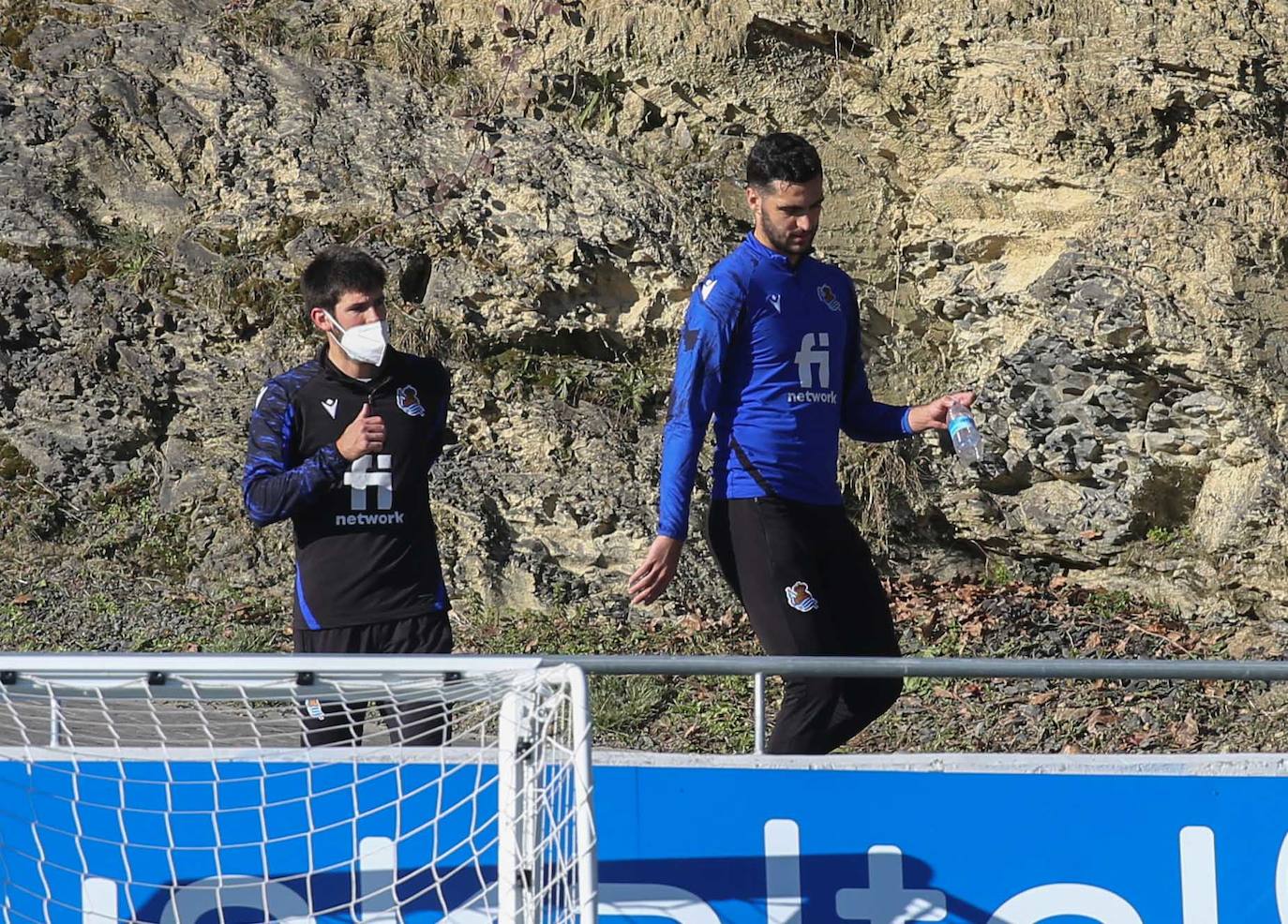 Fotos: La Real, sin Merino, Oyarzabal y Silva hoy en Zubieta