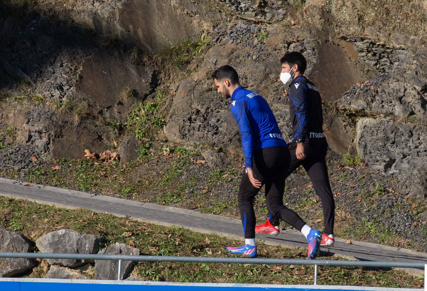 Fotos: La Real, sin Merino, Oyarzabal y Silva hoy en Zubieta