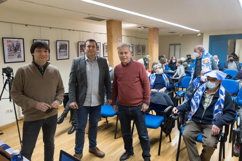 Realistas. Carasusán, Sainz y López Ufarte, en Tudela. 