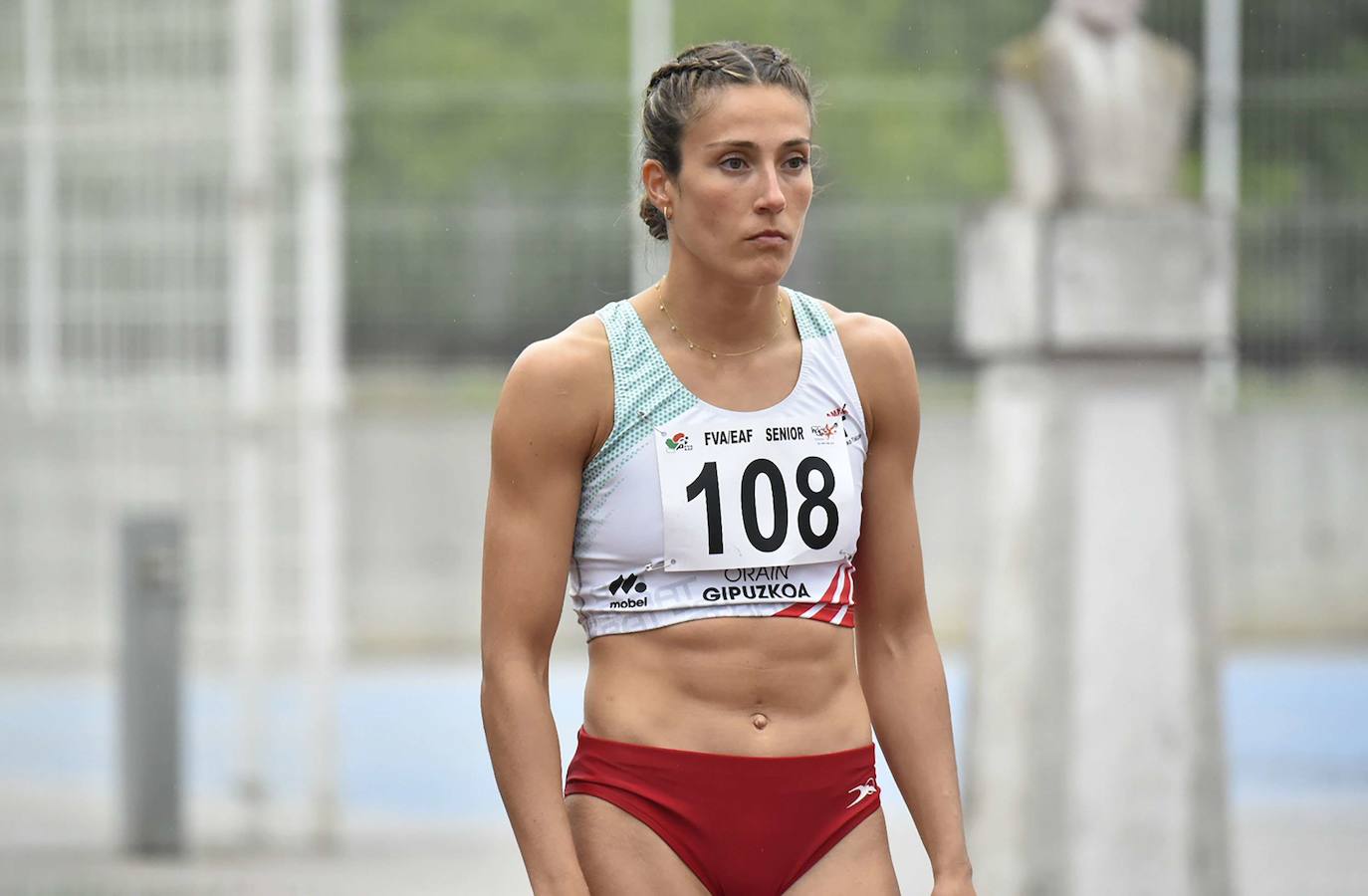 La atleta irundarra Teresa Errandonea.