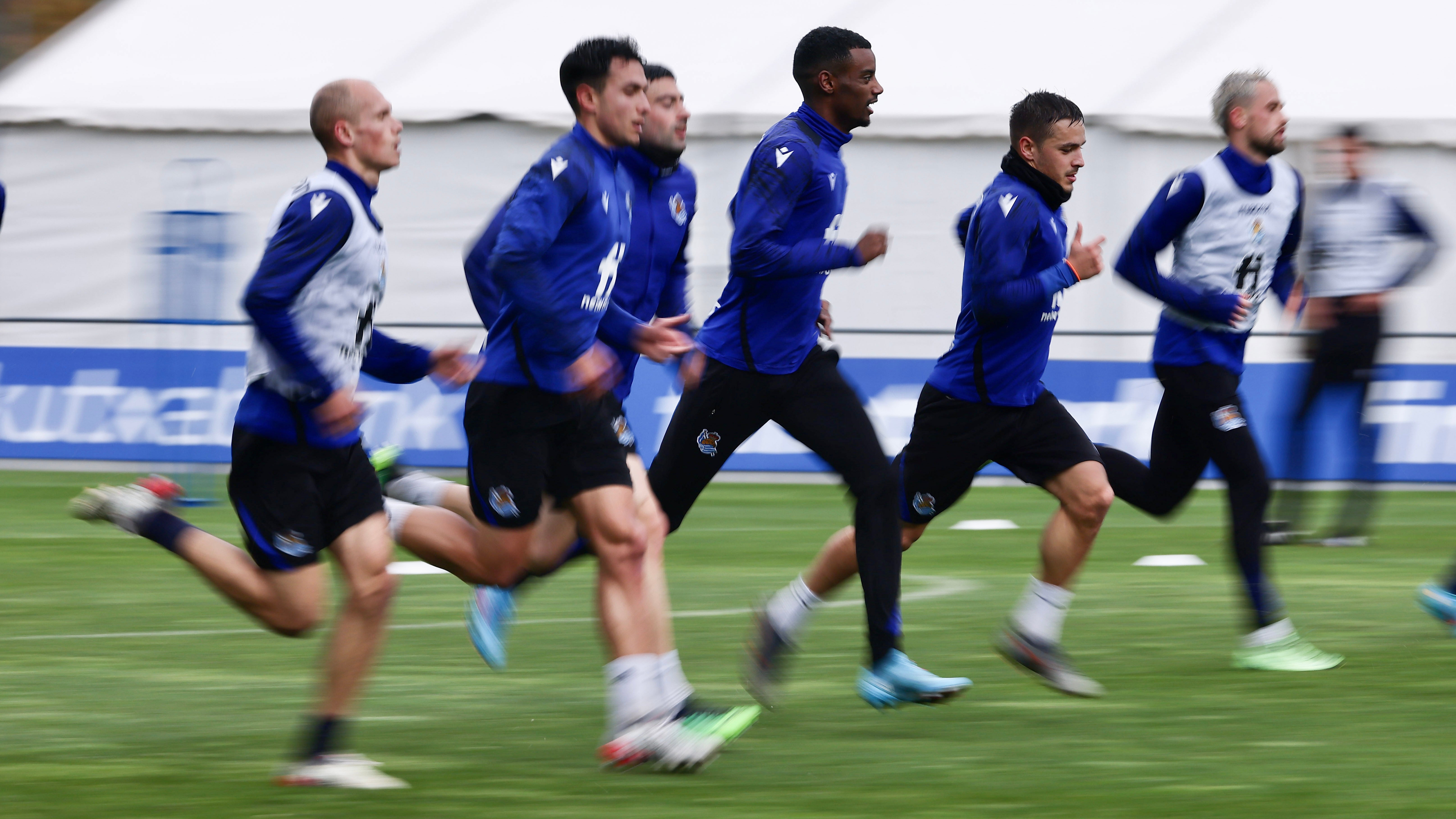 Fotos: Las mejores imágenes del entrenamiento de la Real Sociedad