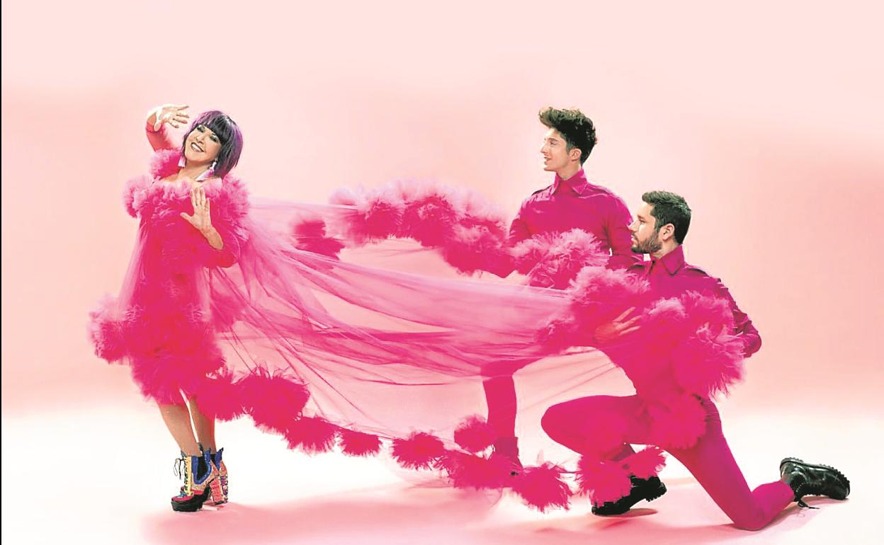 Loles León, en una imagen promocional del espectáculo 'Una noche con ella'.