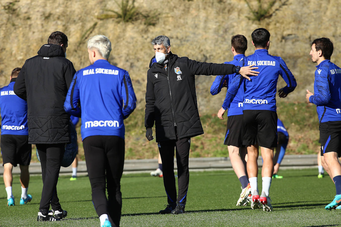 Fotos: Las mejores imágenes del entrenamiento de la Real Sociedad