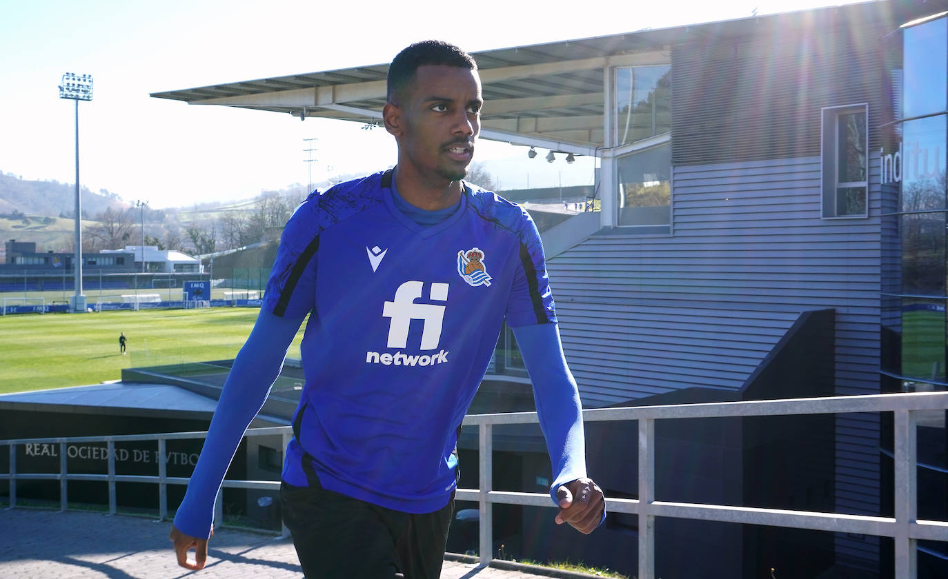 Fotos: Las mejores imágenes del entrenamiento de la Real Sociedad