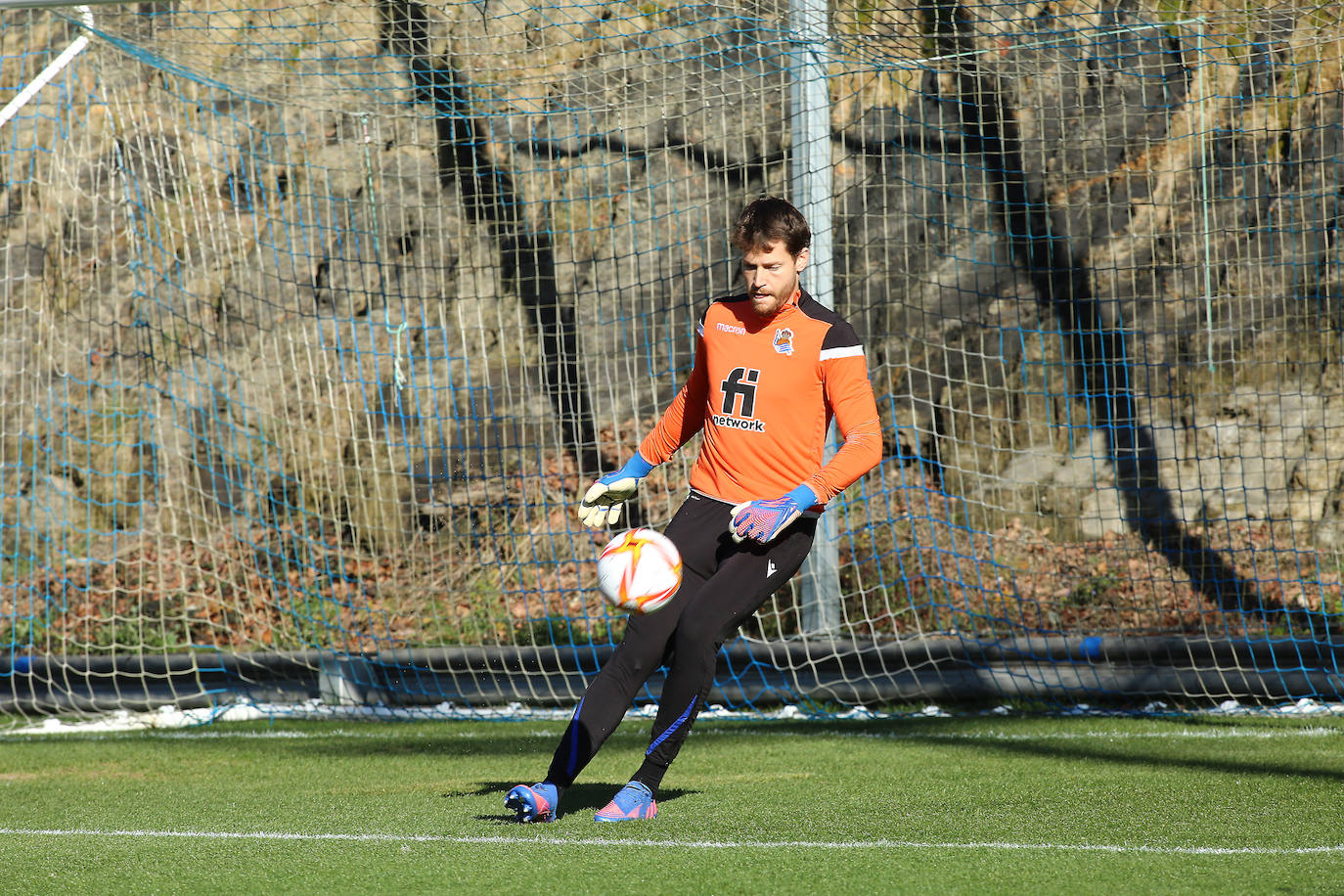Fotos: Las mejores imágenes del entrenamiento de la Real Sociedad