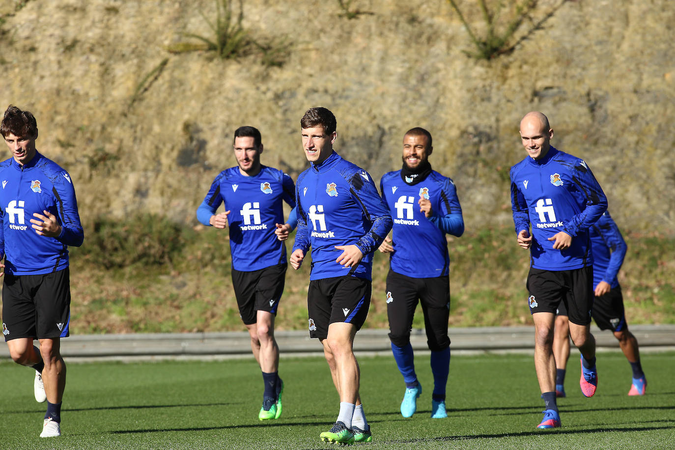 Fotos: Las mejores imágenes del entrenamiento de la Real Sociedad