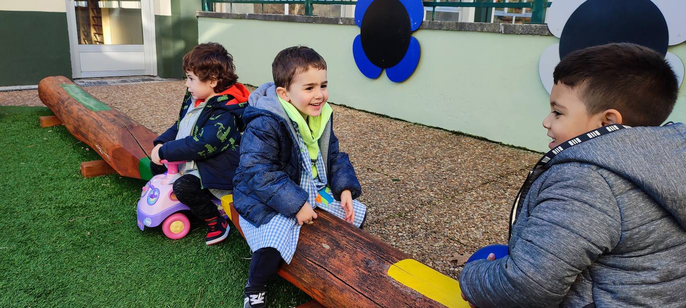 Los peques de Educación Infantil.