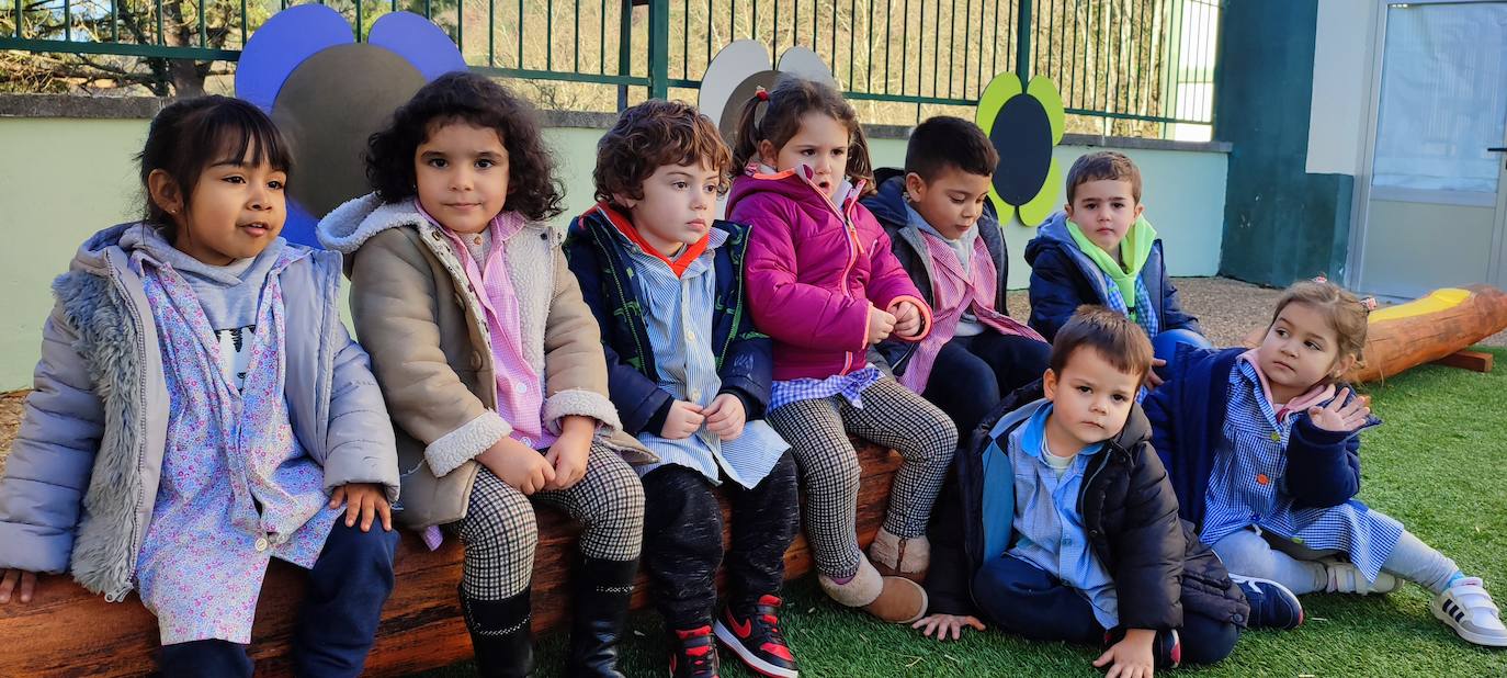 Los peques de Educación Infantil.