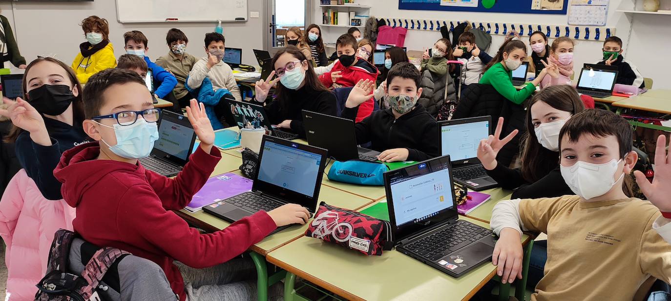 Los niños de 6º de Primaria.