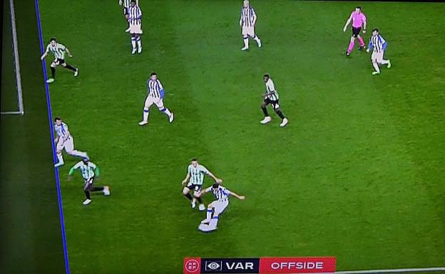 Segunda Imagen que emitió DAZN.