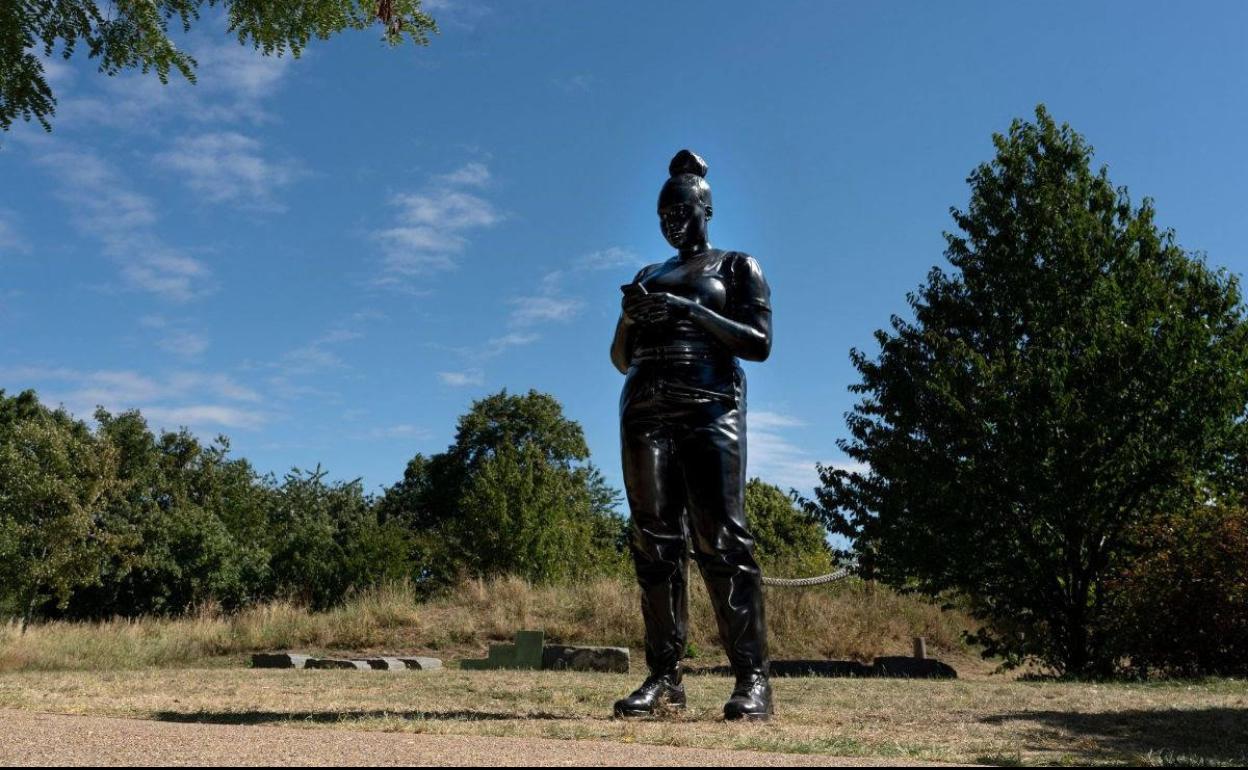 La escultura que se instalará el 16 de febrero en Chillida-Leku. 