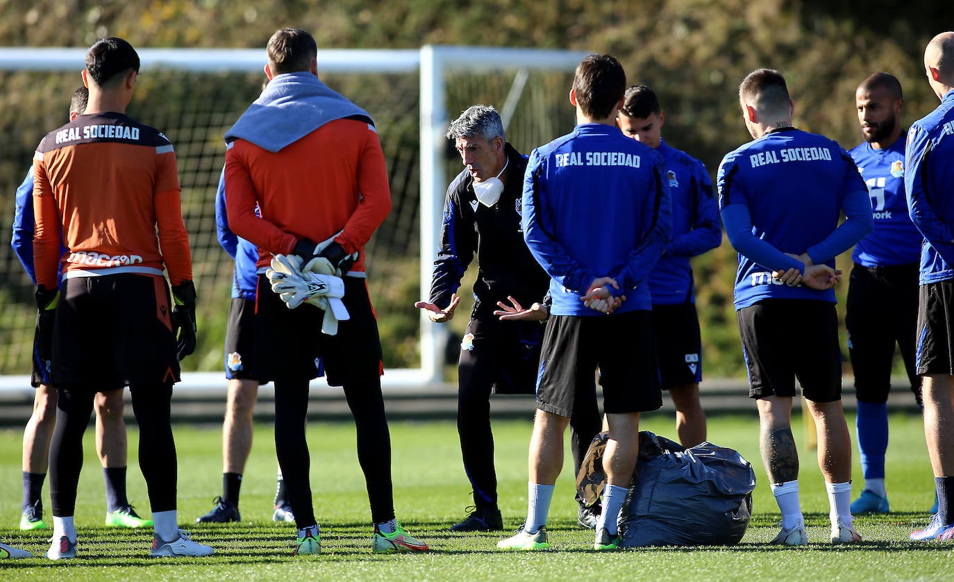 Fotos: Las imágenes del entrenamiento de la Real Sociedad