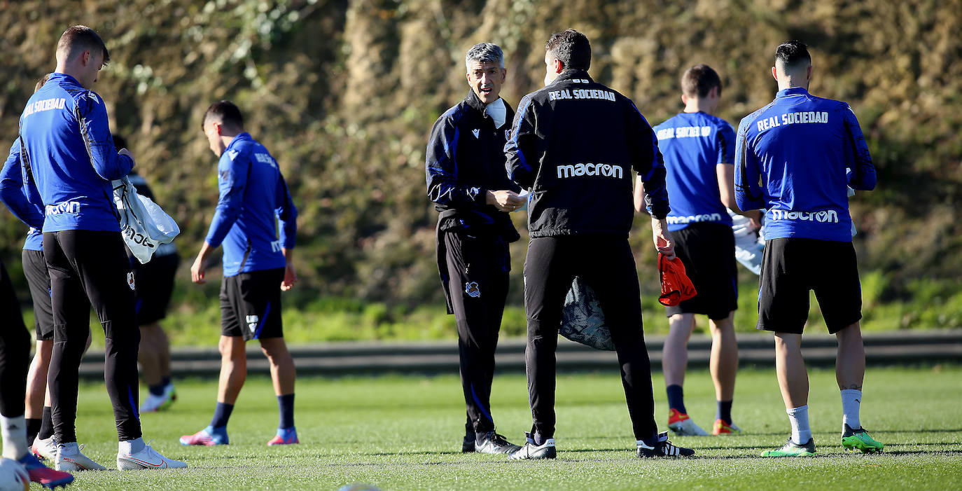 Fotos: Las imágenes del entrenamiento de la Real Sociedad