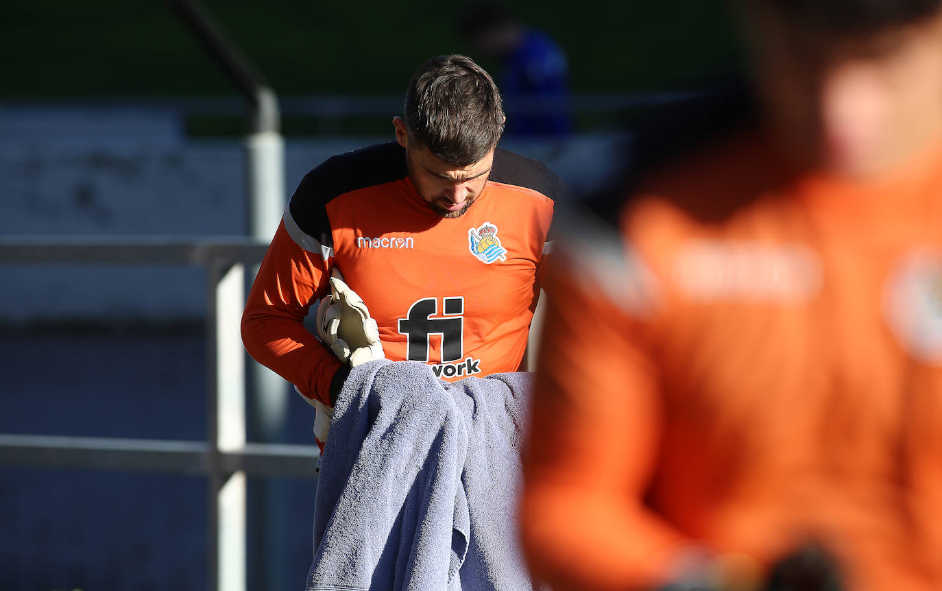 Fotos: Las imágenes del entrenamiento de la Real Sociedad