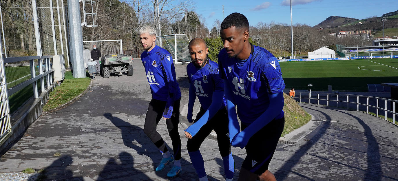 Fotos: Las imágenes del entrenamiento de la Real Sociedad