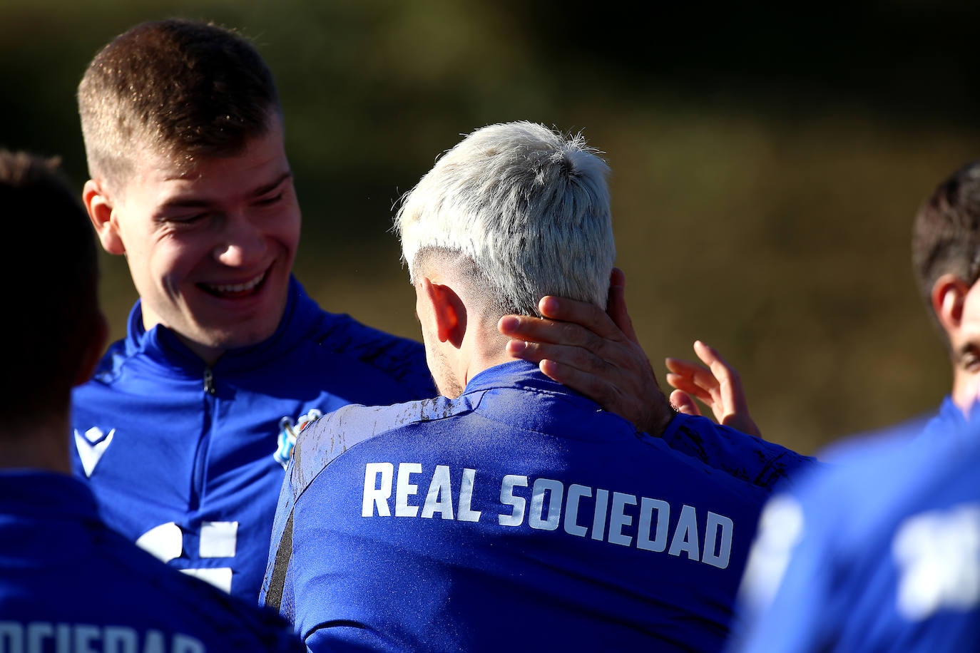 Fotos: Las imágenes del entrenamiento de la Real Sociedad