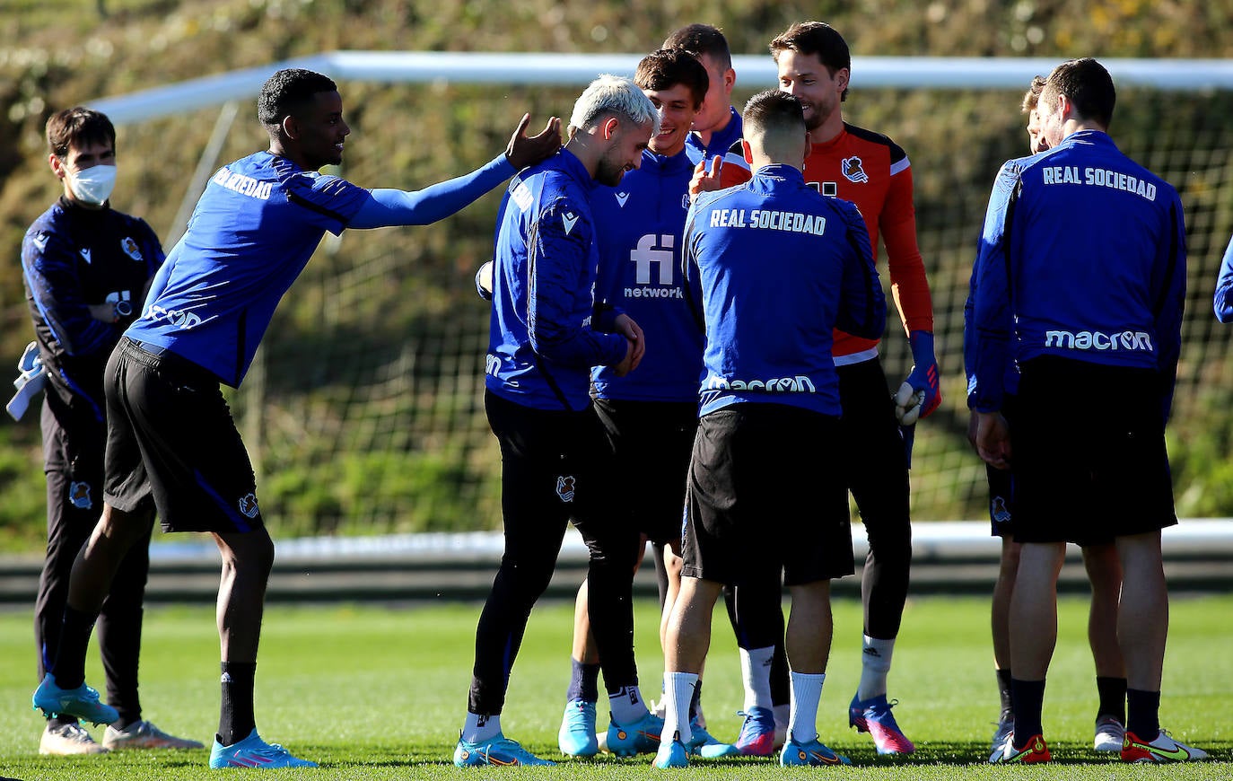 Fotos: Las imágenes del entrenamiento de la Real Sociedad