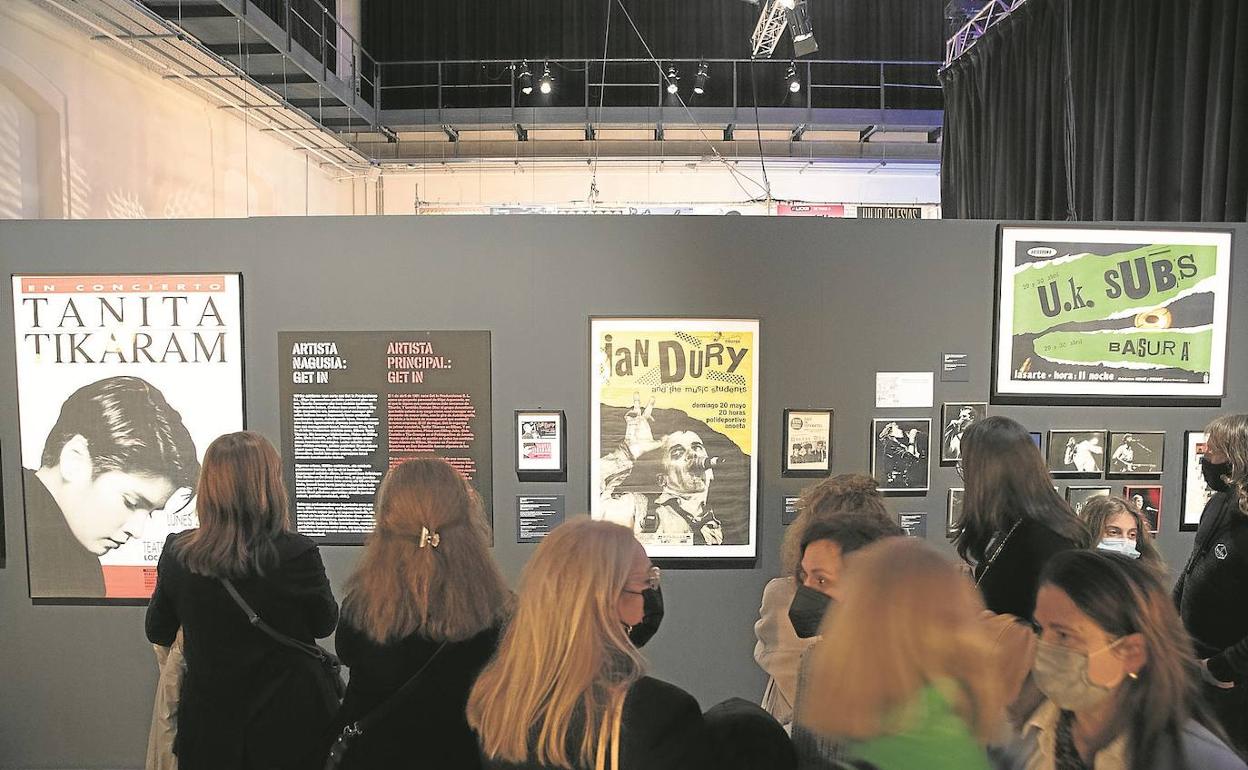 Una vista de la exposición 'Backstage' durante su presentación el pasado viernes. 