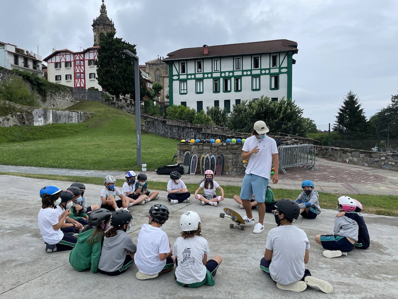 Los estudiantes de Cuarto de Educación Primaria.