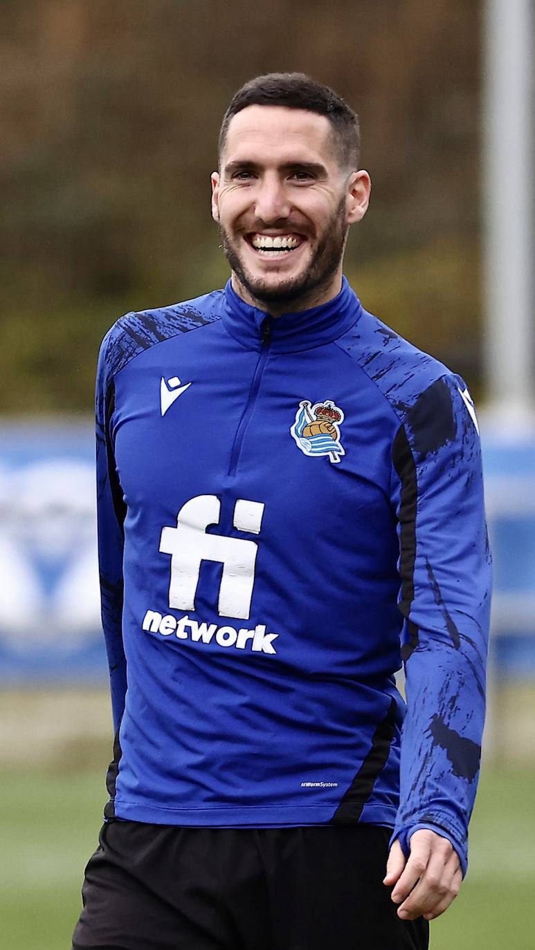 Fotos: La Real entrena en Zubieta pensando en el Granada