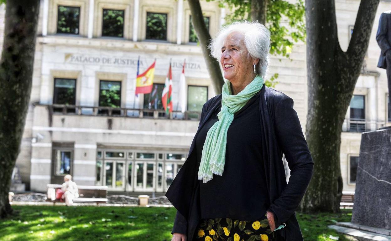 La presidenta de la Sala de lo Social del Tribunal Superior de Justicia del País Vasco (TSJPV), Garbiñe Biurrun. 