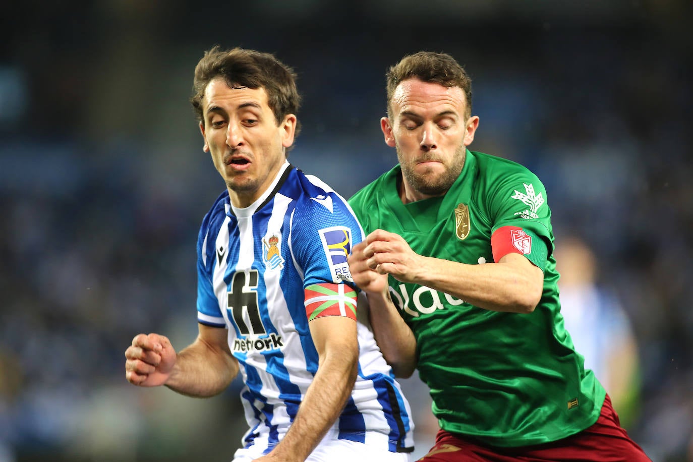 Fotos: El Real Sociedad-Granada en imágenes