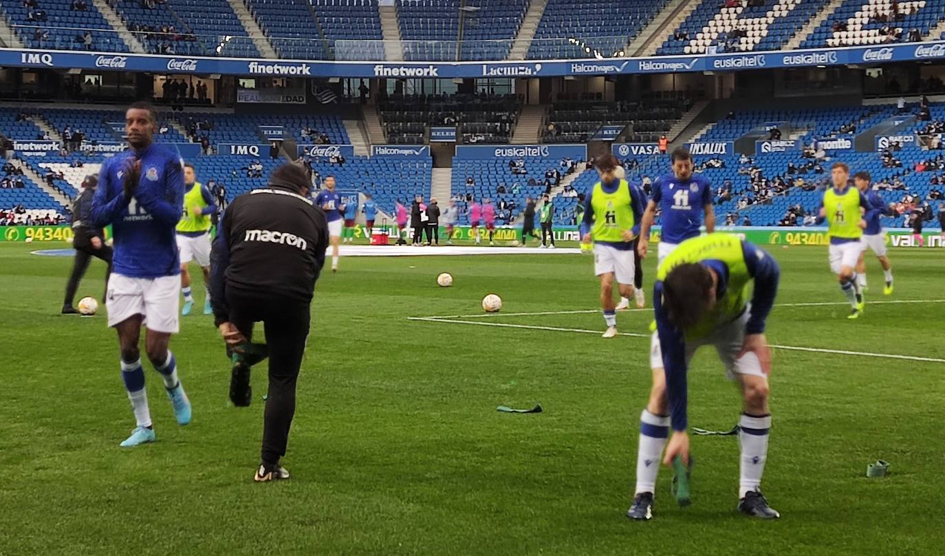 Fotos: El Real Sociedad-Granada en imágenes