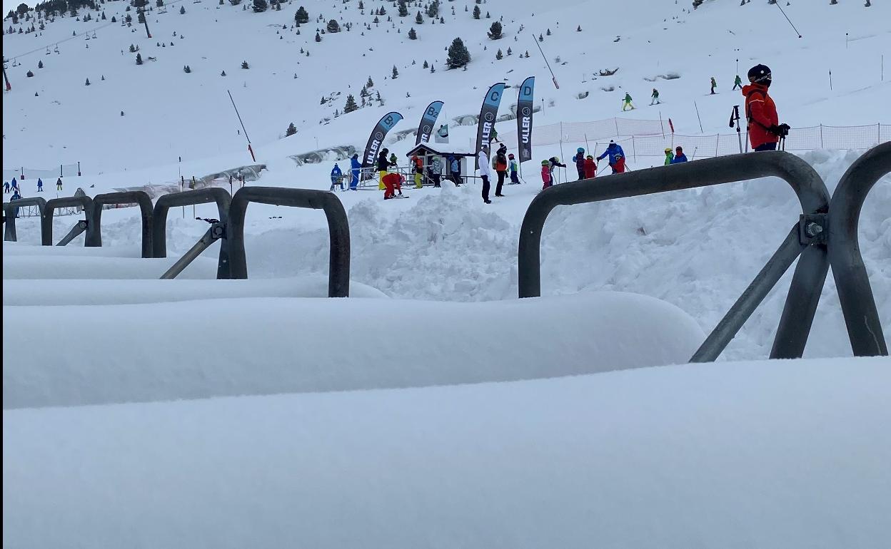 Así ha amanecido Formigal este martes