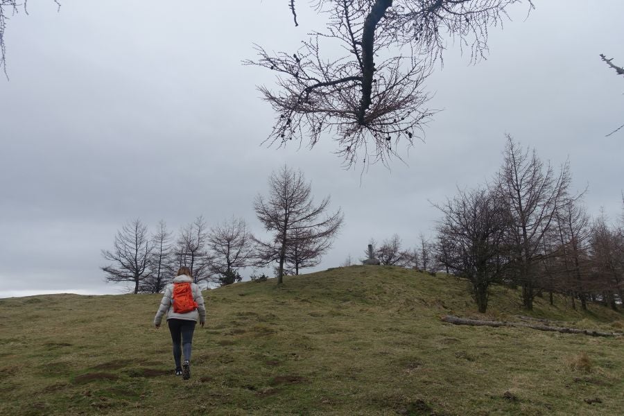Bajo el manto blanco que ha cubierto esta semana el macizo de Aizkorri se encuentra, Zumarraga y los pueblos que se encuentran en el valle de Urola. 