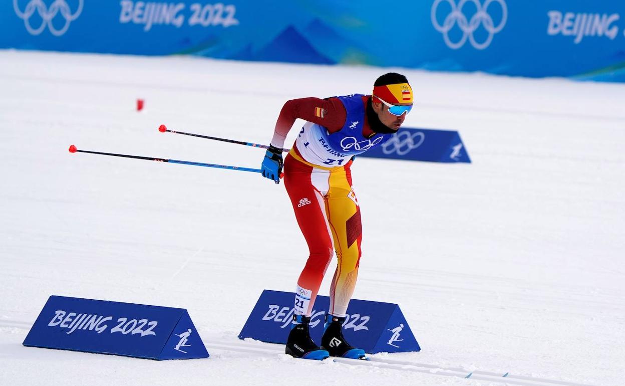 Imanol Rojo, ambicioso ante su prueba fetiche, los 50 km estilo libre