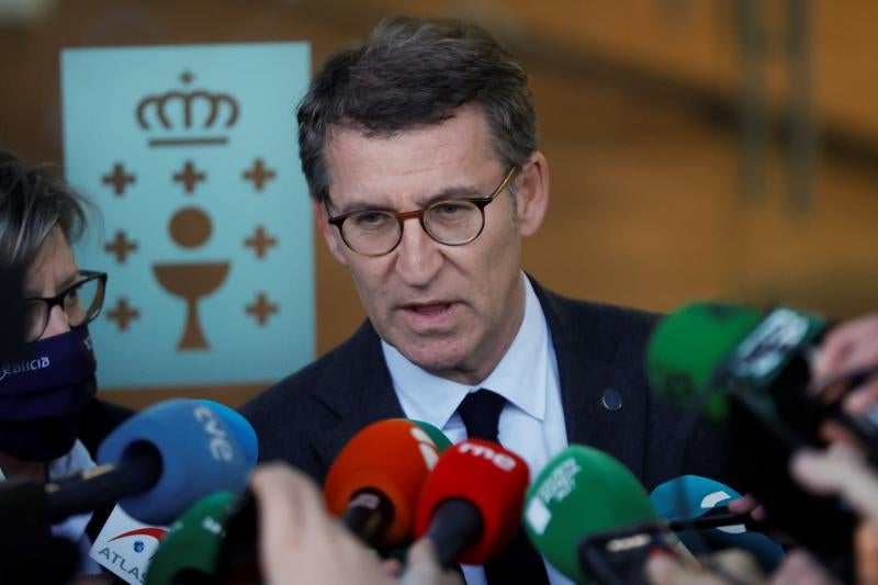 El presidente de la Xunta, Alberto Núñez Feijóo.