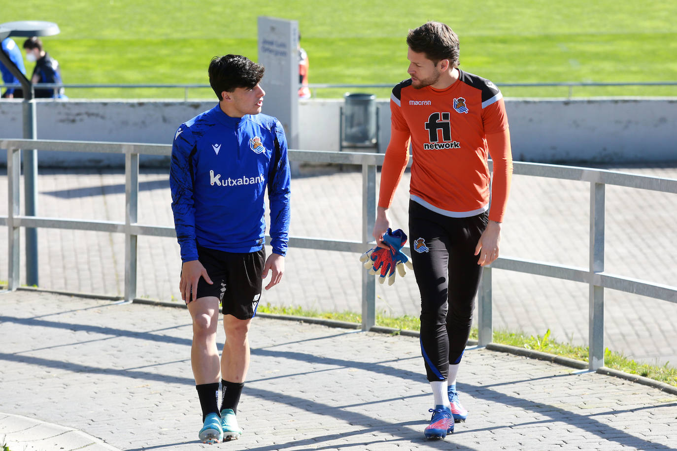 Fotos: Las imágenes del entrenamiento de la Real Sociedad en Zubieta