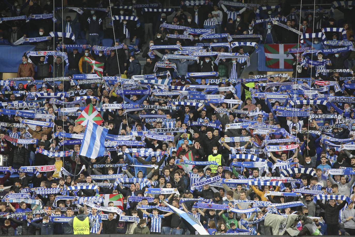 Fotos: Las imágenes del partido entre la Real Sociedad y el RB Leipzig