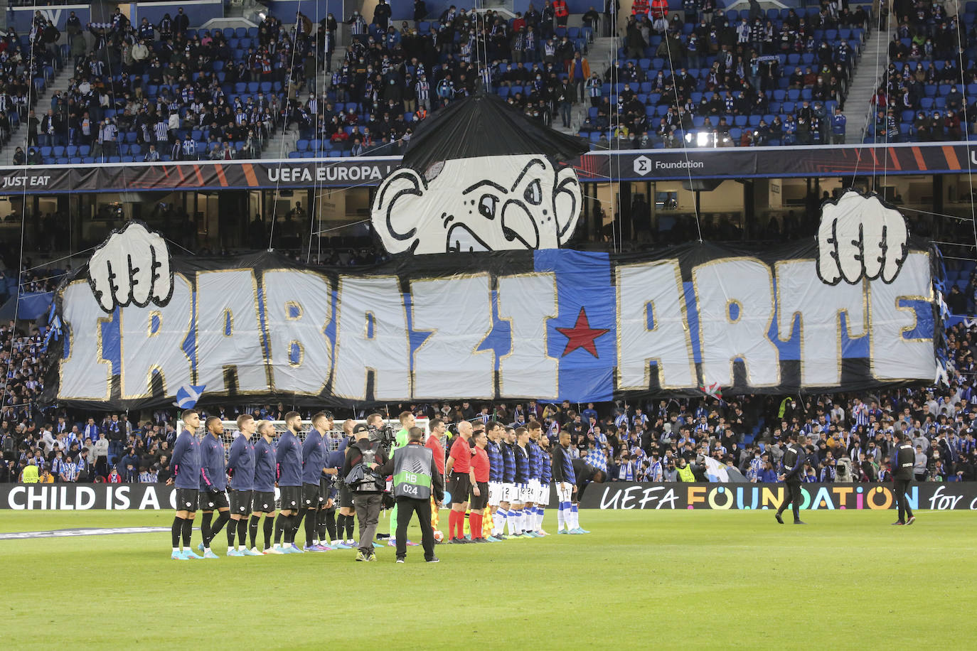 Fotos: Las imágenes del partido entre la Real Sociedad y el RB Leipzig