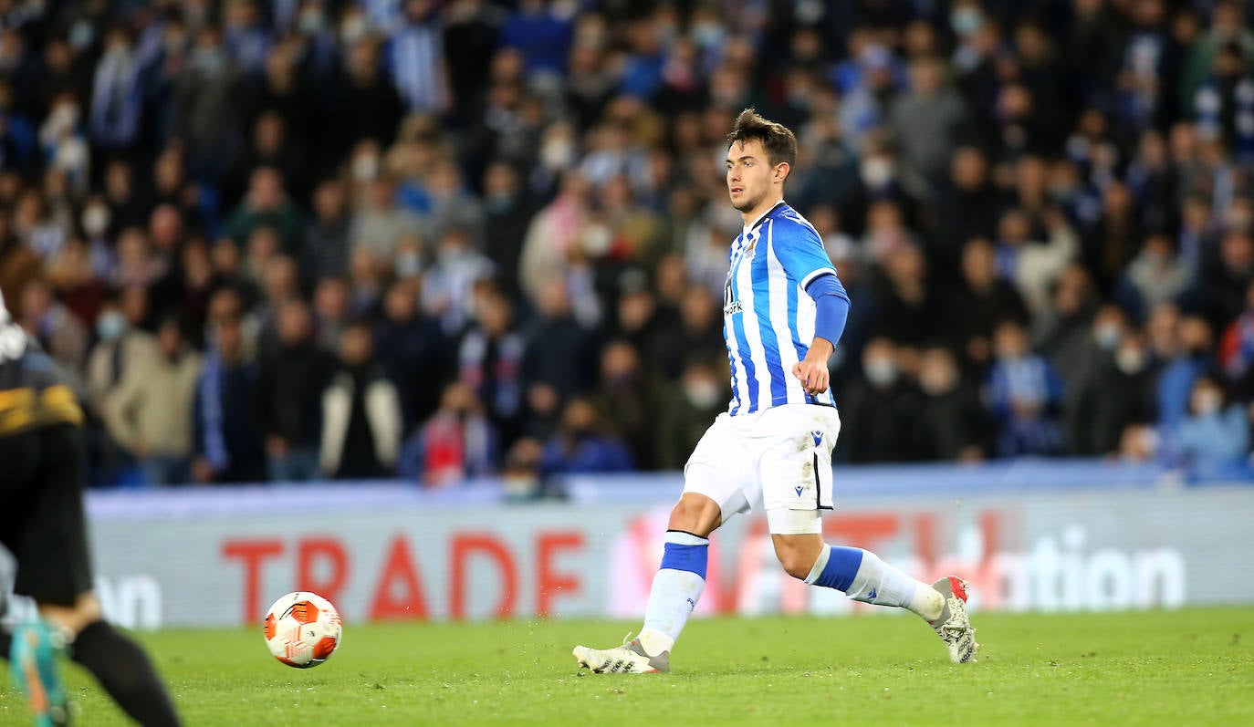 Fotos: Las imágenes del partido entre la Real Sociedad y el RB Leipzig