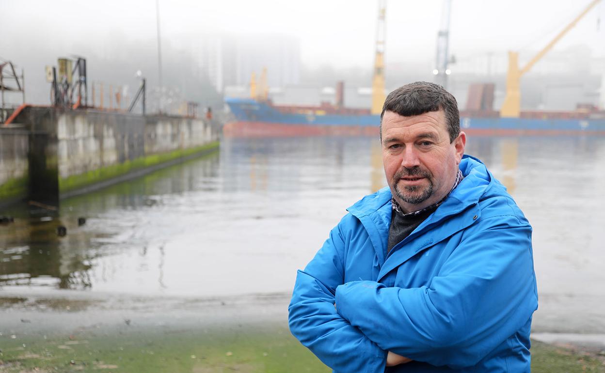 Arrantzales como Norberto Emazabel también disfrutan de días de descanso en verano. 