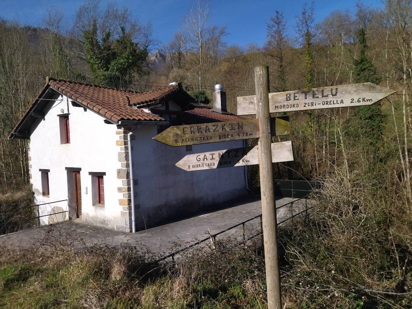 Fotos: Hirumugarrieta, dura subida con premio