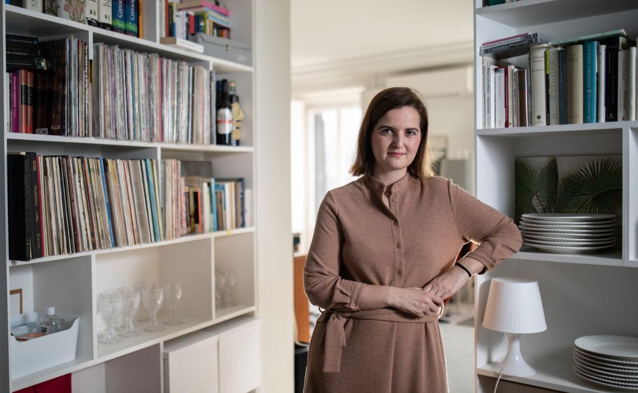 Gabriela Ybarra,la semana pasada en Madrid.