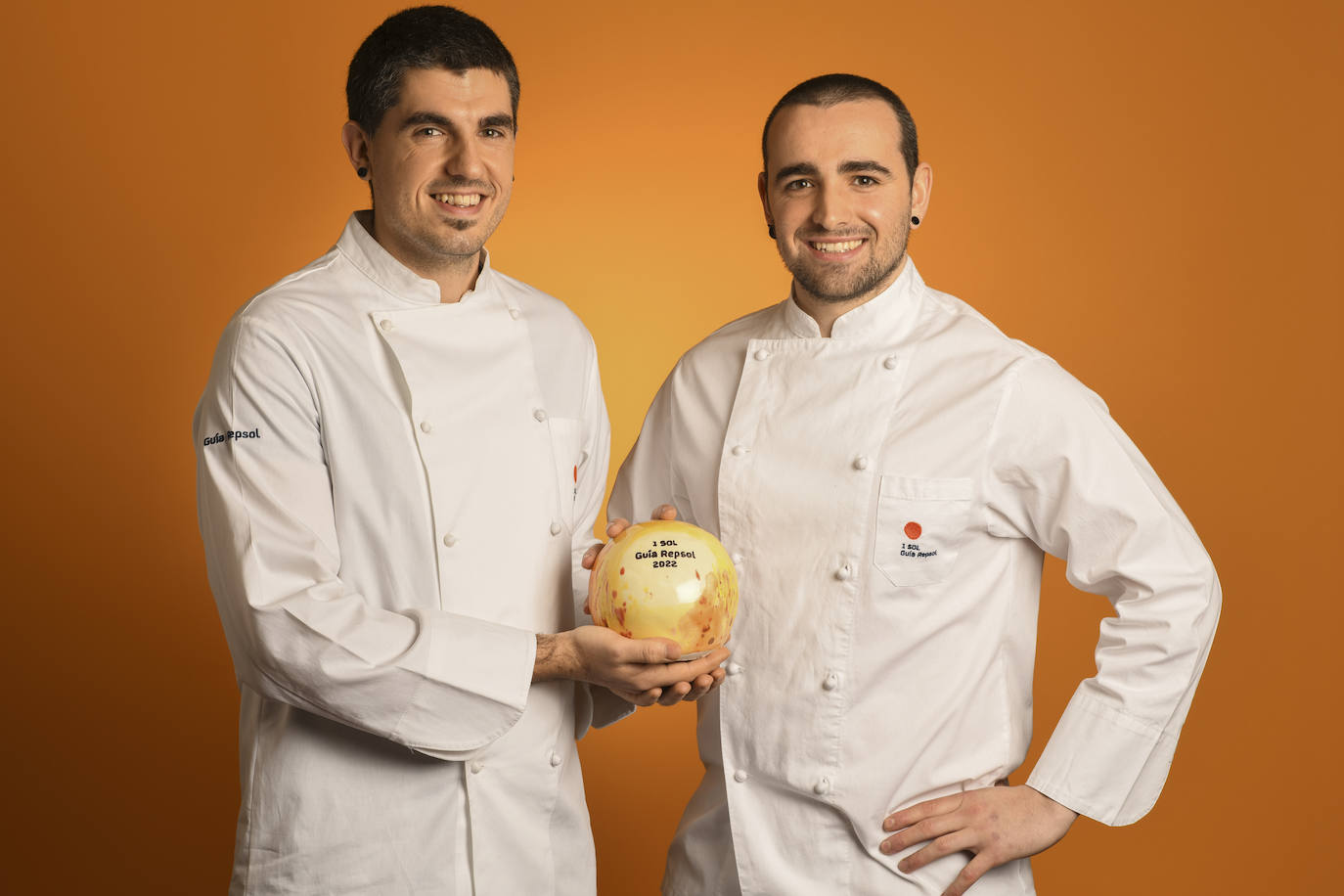 Javier Rivero y Gorka Rico están al frente del restaurante Ama de Tolosa. 