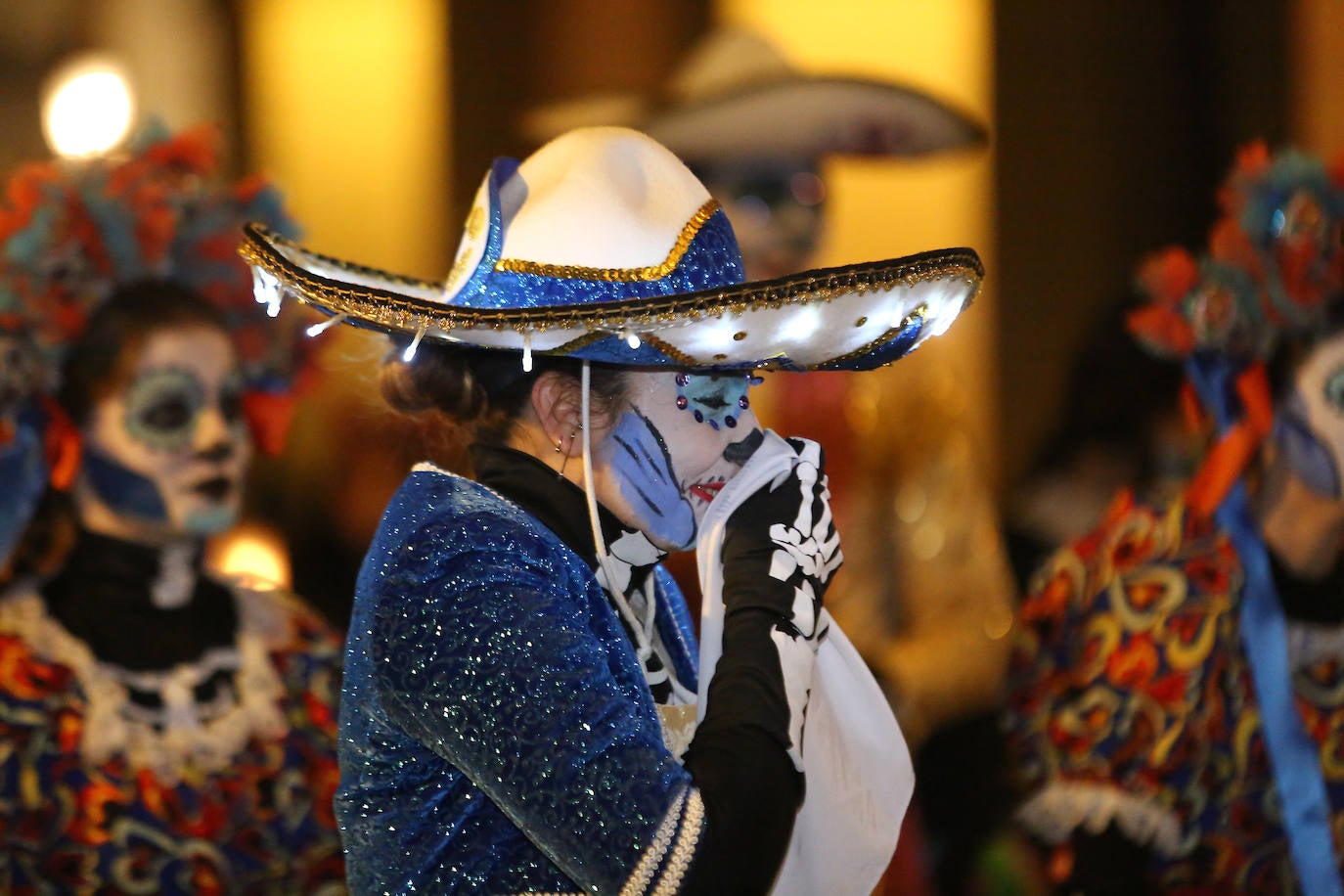 Fotos: Lloros y llamas en el Entierro de la Sardina en Donostia