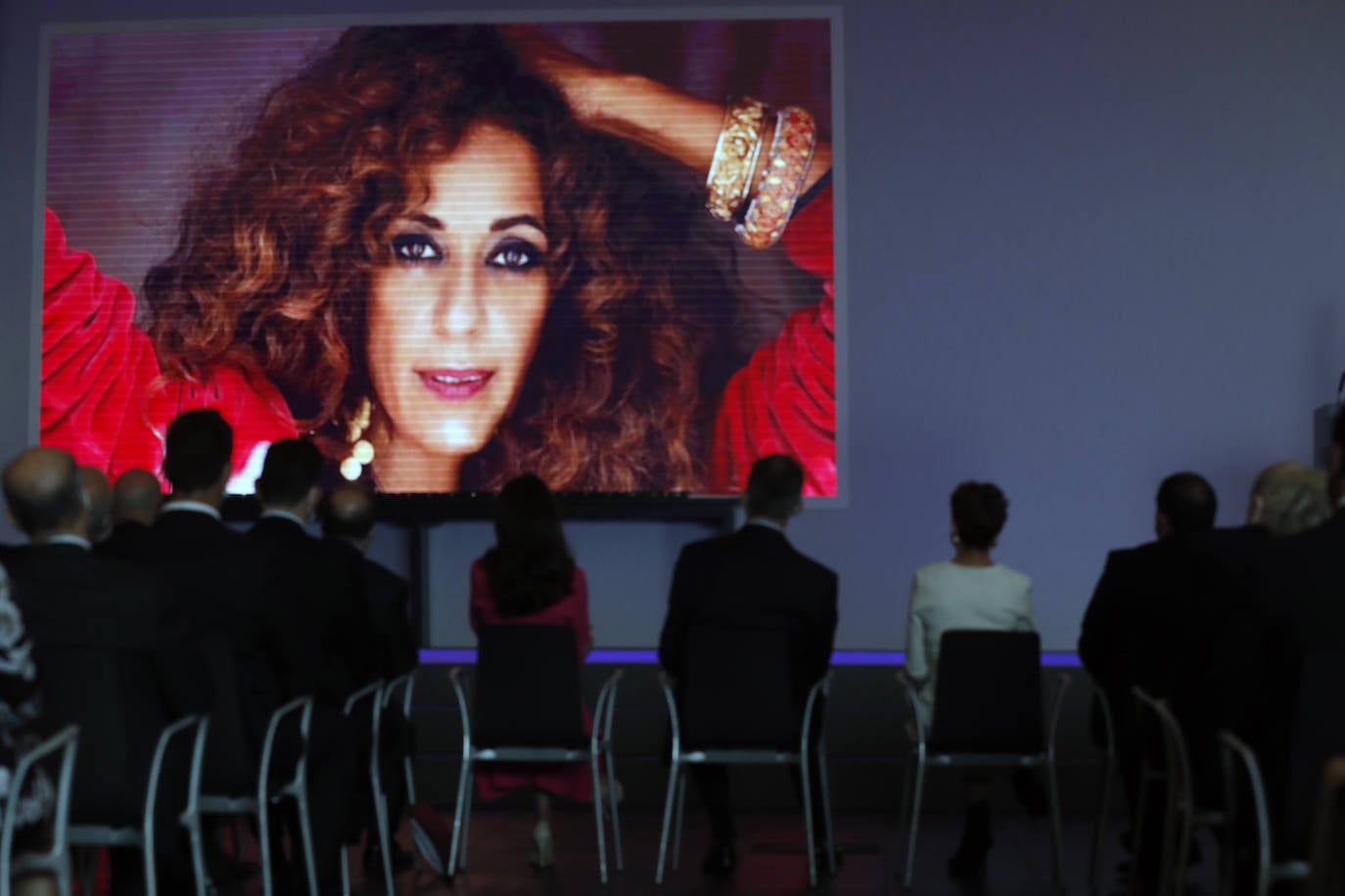 Fotos: Las imágenes de la entrega de las Medallas de Oro en las Bellas Artes 2020 en Pamplona